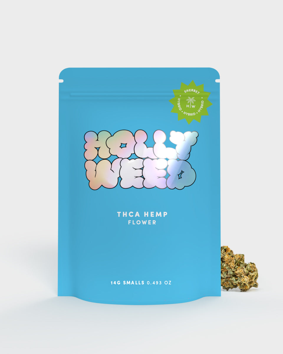 THCA Flower - Sherbet Strain | Hybrid - Hollyweed