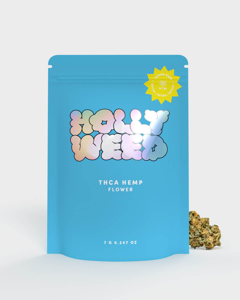 THCA Flower - Lemon Bars Strain | Sativa - Hollyweed