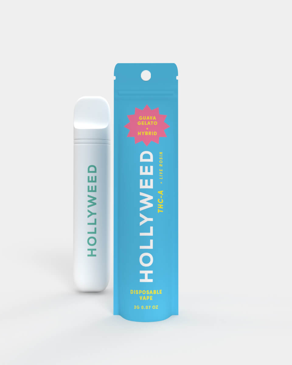 THCA Vape - Guava Gelato Strain | Disposable Pen THCA Vape - Guava Gelato Strain | Disposable Pen