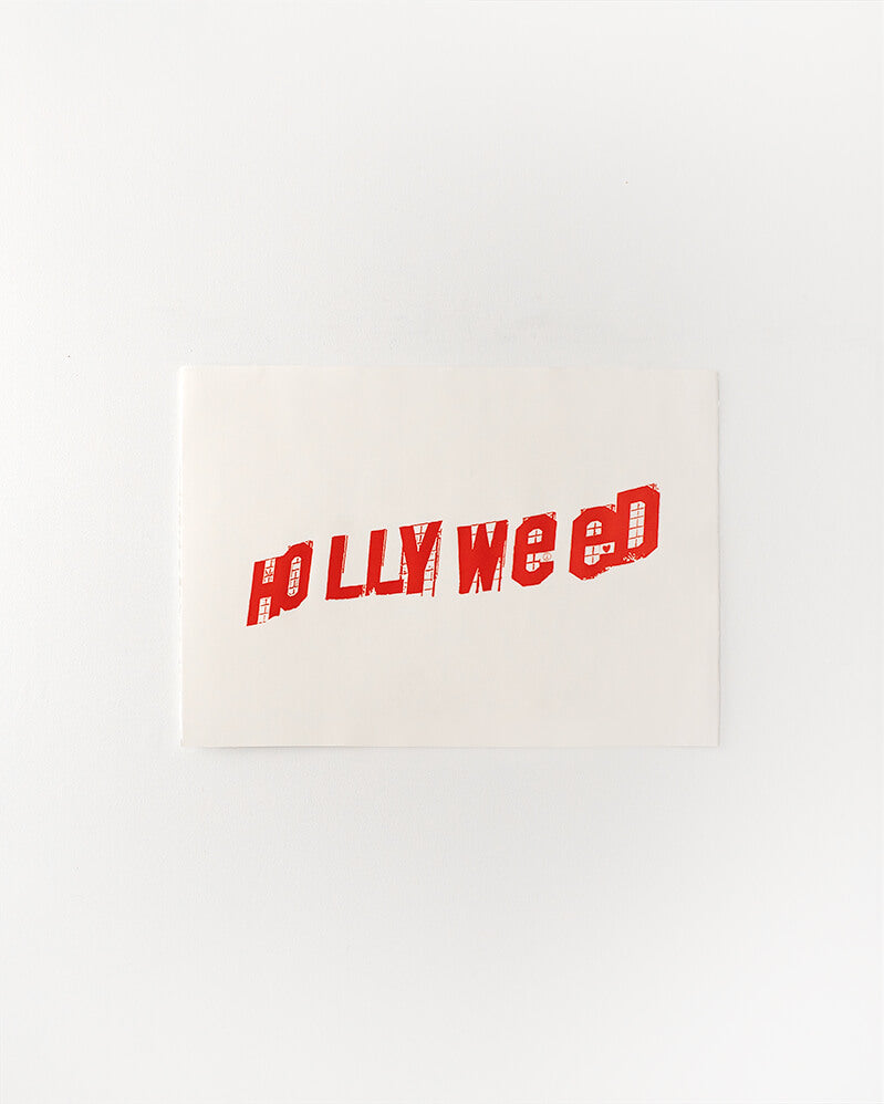 Hollyweed Red Period, 2023 - Acrylic on Cotton "30 x 40"