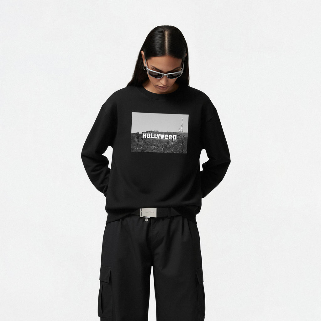 Hollyweed Sign Crewneck - Hollyweed