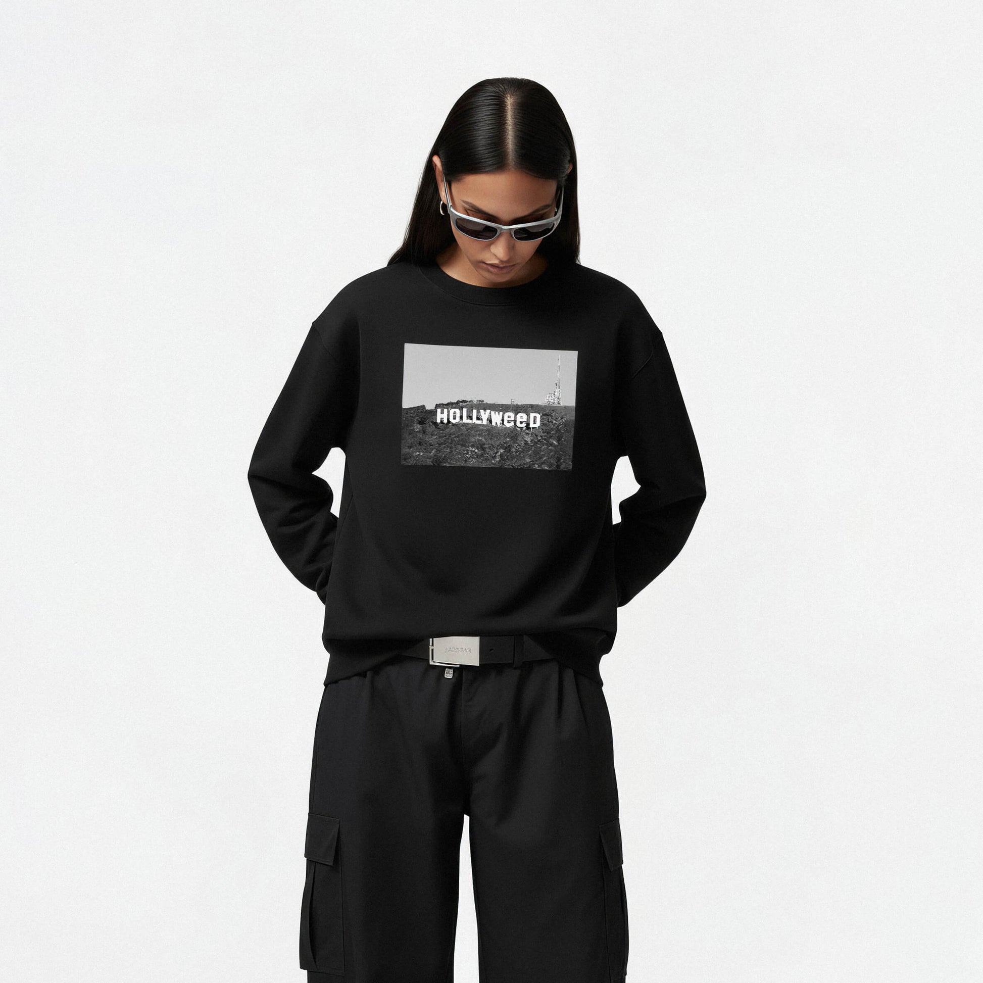 Hollyweed Sign Crewneck - Hollyweed