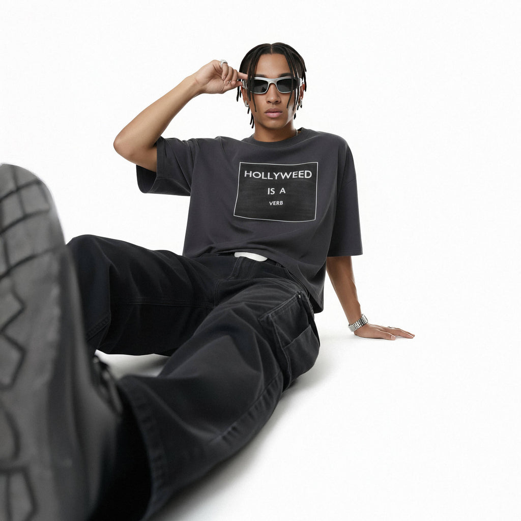 Hollyweed is a Verb T-Shirt - Hollyweed