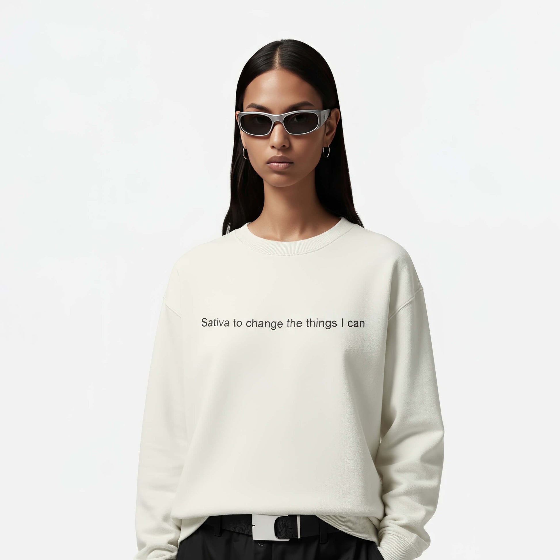 Indica Sativa Crewneck - Hollyweed