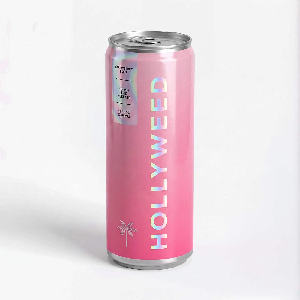 THC-Infused Drink - Strawberry Rose