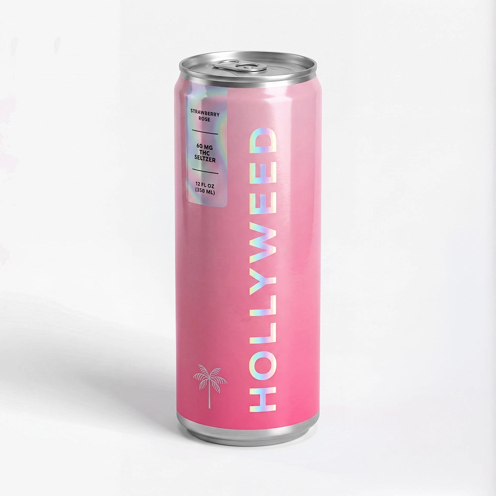 THC-Infused Drink - Strawberry Rose