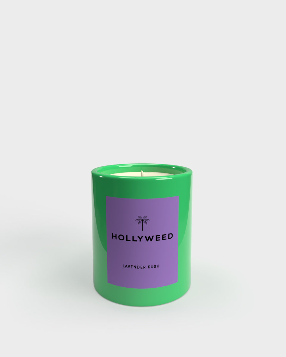 Cannabis Candle - Lavender Kush