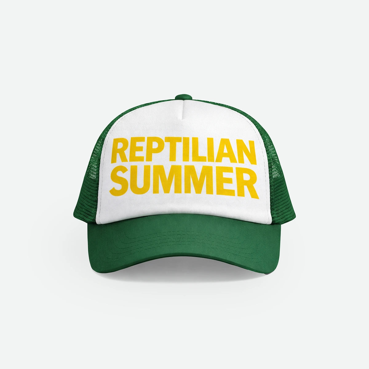 Hollyweed Reptilian Summer Hat with wide brim, featuring reptile-inspired textured design, perfect for sun protection.