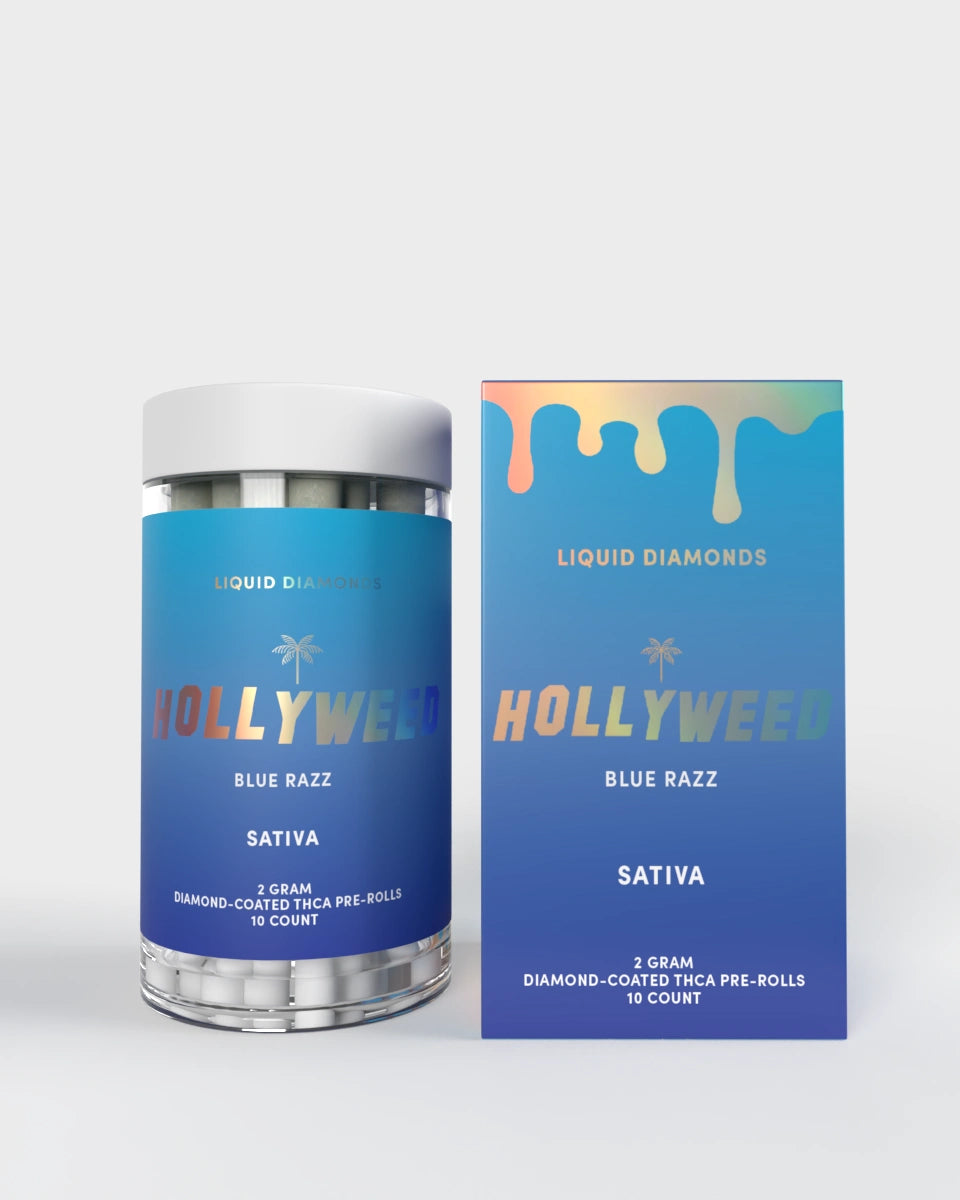 Liquid Diamonds THCA Pre-Rolls – Blue Razz | Sativa